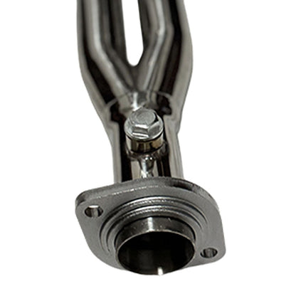 Honda Civic D-Series Headers Angled View Showing Equal Length Primary Tube Configuration 4-2-1 Design Exhaust Header