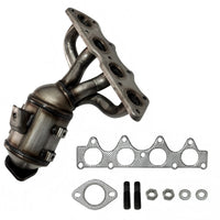 AMVirtuo Direct Fit Catalytic Converter for Hyundai Accent Veloster Kia Rio Soul Stainless Steel Body EPA Compliant