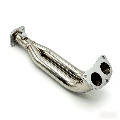 Honda Civic D-Series Headers Complete Assembly Showing Both Sides with All Installation Hardware for D15 D16 SOHC Exhaust