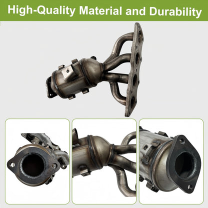 Kia Rio Soul Catalytic Converter Outlet Exhaust Pipe Section Heat Shield Assembly Included