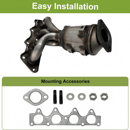 Kia Veloster Catalytic Converter Upper Heat Shield Bracket Mounting Hardware Included