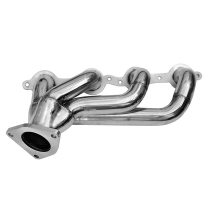 Chevy Silverado 5.3L Headers Additional View Showing Passenger Side Fitment and Routing