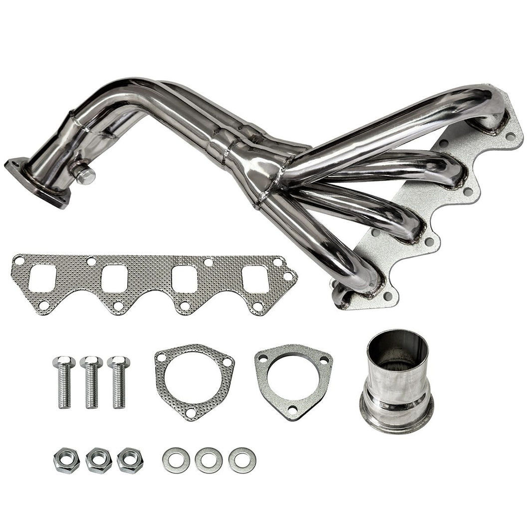 AMVirtuo Stainless Steel Exhaust Header for 1989-1994 Geo Tracker Suzuki Sidekick 1986-1996 Samurai 1.3L 1.6L Exhaust Manifold Replacement