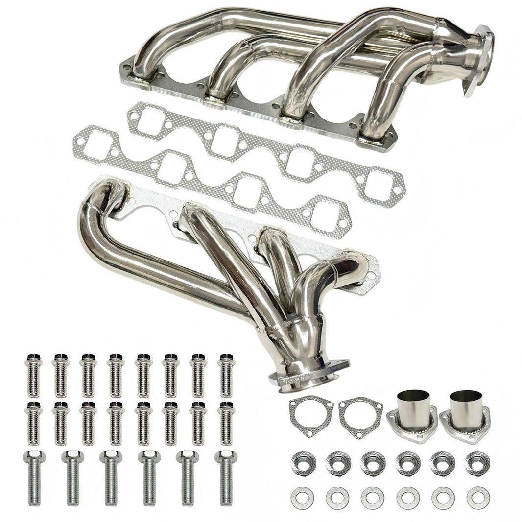Ford Fairlane 289 302 Shorty Headers T304 Stainless Steel Direct Bolt-On Replacement Main Product Shot