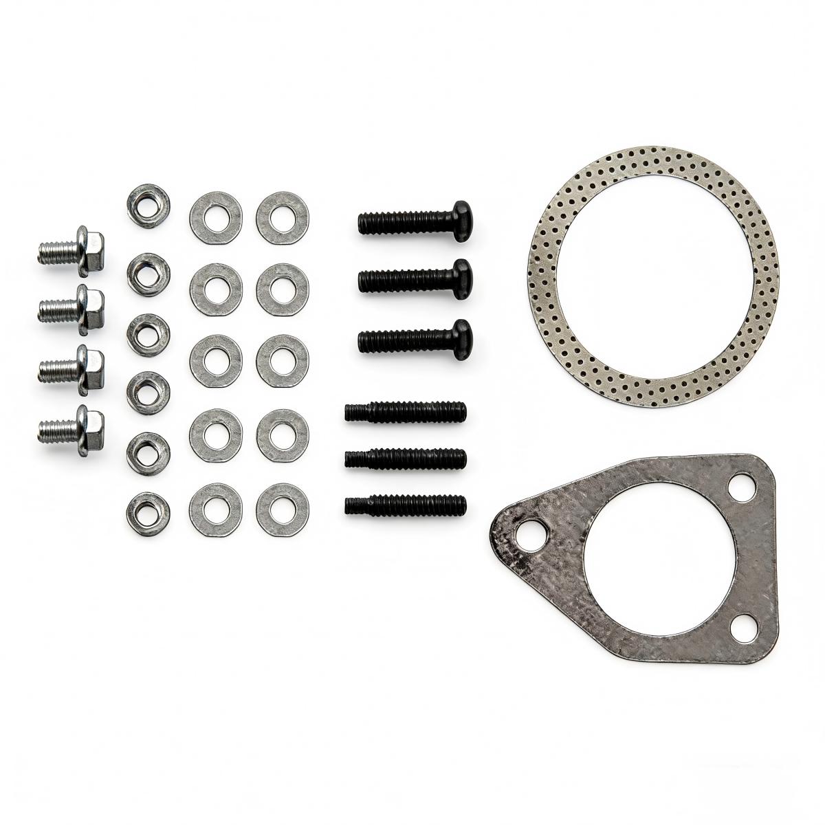 Chevy Sonic Catalytic Converter O2 Sensor Port Location Post-Catalyst Threaded Bung Detail