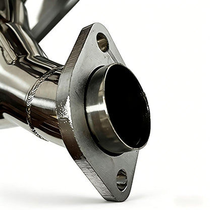 Jeep TJ Racing Headers Additional View Showing Off-Road Ready Construction Heavy Duty