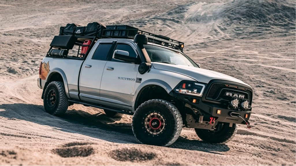 AMVirtuo performance exhaust headers and stainless steel upgrade kits for Dodge RAM 1500 trucks 