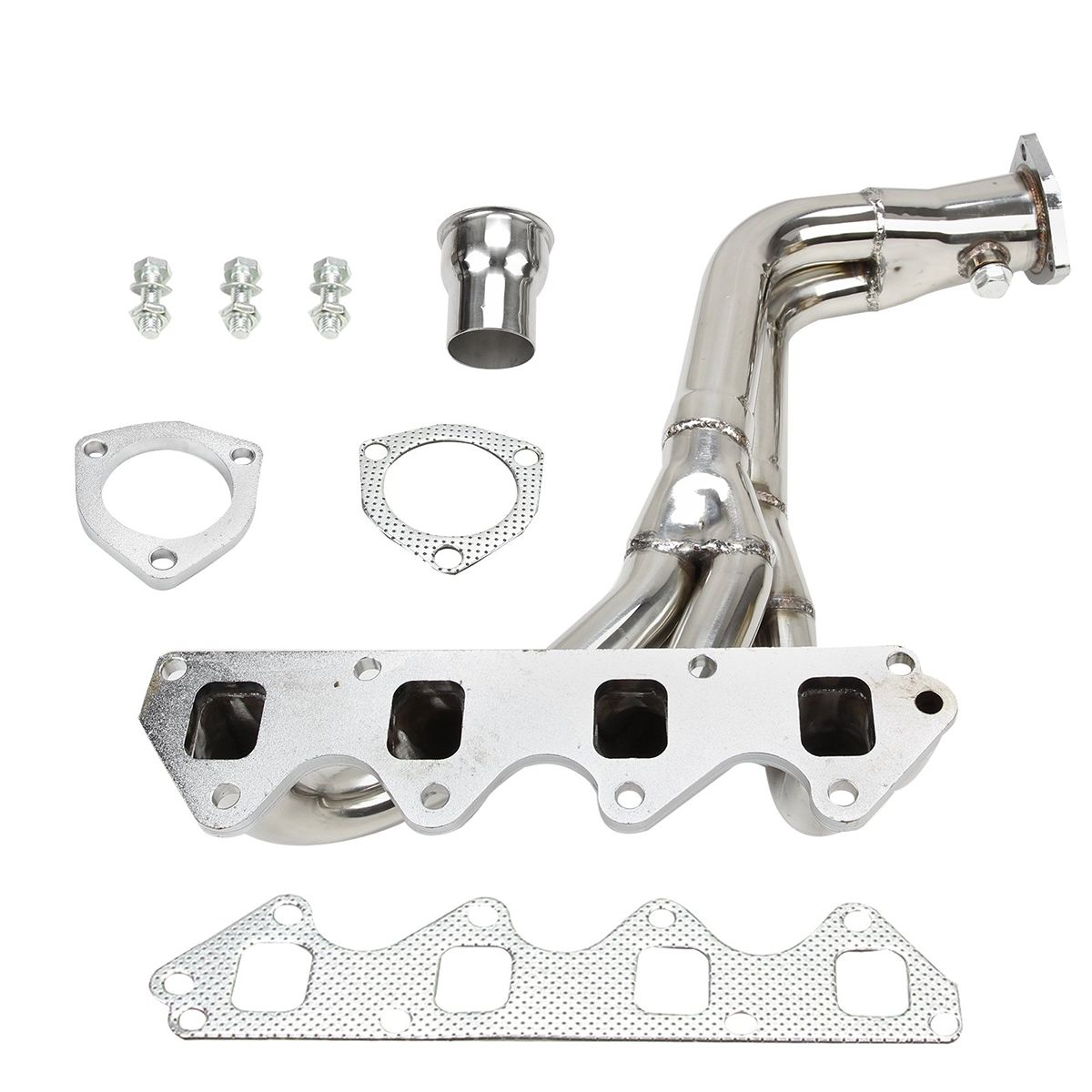 Geo Tracker Suzuki Header Exhaust Manifold Gasket and Bolt Hardware Kit Complete Set for Direct Bolt-On Installation