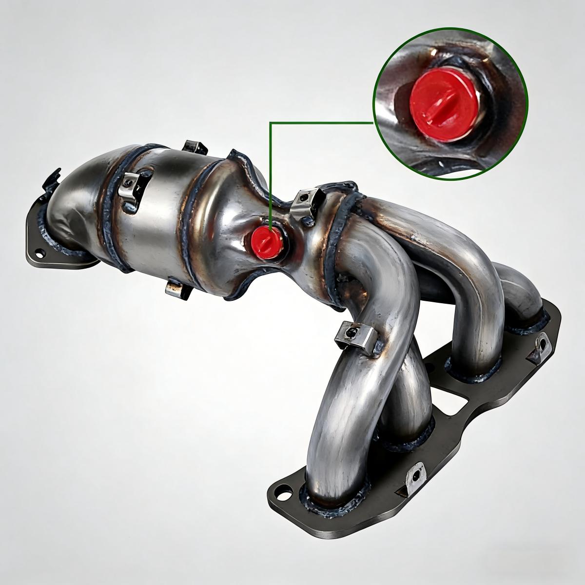 Nissan Altima Catalytic Converter Full Assembly O2 Sensor Cap for 2007-2013 2.5L Stainless Steel Direct Fit Replacement