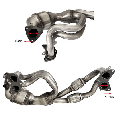 Subaru Forester Impreza Legacy Outback 2.5L Catalytic Converter O2 Sensor Port Extension Wire Fitting